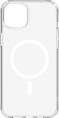 BlueBuilt Protective Back Cover met MagSafe iPhone 15 Plus Transparant achterkant