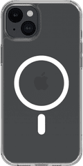 BlueBuilt Protective Back Cover met MagSafe iPhone 15 Plus Transparant achterkant