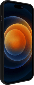 BlueBuilt Back Cover iPhone 15 Pro Zwart voorkant