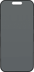 BlueBuilt Apple iPhone 15 Privacy Filter Screenprotector Glas null