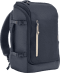 HP Travel 25L 15,6 inch Laptop Rugzak - Blauw voorkant