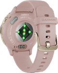 Garmin Venu 3S Goud/Roze achterkant