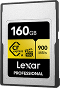 Lexar Professional GOLD 160GB CFexpress Type A right side