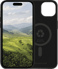 Dbramante1928 Monaco Apple iPhone 15 Back Cover with MagSafe Black front