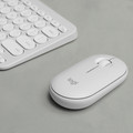 Logitech Pebble 2 Combo Qwerty Wit detail