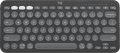 Logitech Pebble Keyboard 2 - K380s Graphite AZERTY top