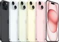 Apple iPhone 15 Plus 128GB Zwart + Apple Snellader null