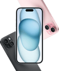Apple iPhone 15 Plus 128GB Zwart + Apple Snellader null