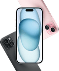 Apple iPhone 15 256GB Zwart + Apple Snellader null