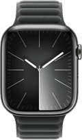 Apple Watch 40/41/42 mm Magnetic Link Horlogeband Evergreen S/M product in gebruik