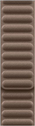 Apple Watch 40/41/42 mm Magnetic Link Horlogeband Taupe - Small/Medium voorkant