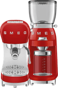 SMEG ECF02RDEU Rood + koffiemolen Main Image