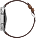 Huawei Watch GT 4 Zilver/Bruin 46mm linkerkant