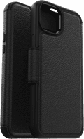 Otterbox Strada Apple iPhone 15 Plus Book Case Leather Black with MagSafe null