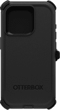 Otterbox Defender Apple iPhone 15 Pro Back Cover Zwart achterkant