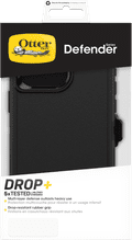 OtterBox Defender Apple iPhone 15 Pro Max Back Cover Black packaging