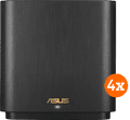 Asus ZenWifi XT9 Mesh Wifi (4-pack zwart) Main Image