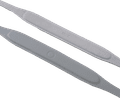Urth Mantle Leather Carrying Strap Gray detail