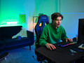 Trust GXT833 Thado TKL Gaming Toetsenbord Qwerty Zwart product in gebruik