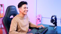 Trust GXT833 Thado TKL Gaming Toetsenbord Qwerty Zwart product in gebruik