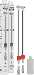 Motionblinds Retrofit startpakket 2-Pack Rolgordijn motor + Bridge Main Image