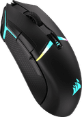 Corsair Nightsabre Wireless RGB Gaming Muis linkerkant