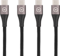 BlueBuilt Usb C naar Usb C Kabel 1,5m Nylon Zwart Duo Pack Main Image