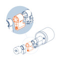 Netatmo Extension Kit voor Slim deurslot - 45 mm visual leverancier