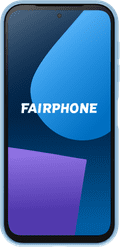 Fairphone 5 Protective Backcover Blau vorne