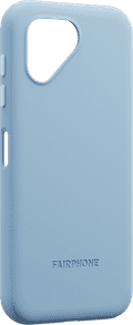 Fairphone 5 Protective Back Cover Blauw linkerkant