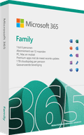 Microsoft Office 365 Family NL Abonnement 1 jaar null