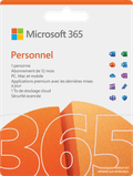 Microsoft Office 365 Personal 1-year Subscription FR Main Image