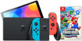 Nintendo Switch OLED Blauw/Rood + Super Mario Bros. Wonder Main Image