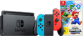 Nintendo Switch Rot/Blau + Super Mario Bros. Wonder Main Image