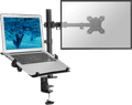 ACT AC8305 Monitor Arm 1 Screen with Laptop Arm Main Image