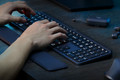 Logitech MX Keys S Plus Keyboard with Wrist Rest AZERTY - FR product in use