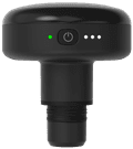 Hyperice Hypervolt 2 Black + Heated Head front
