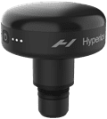 Hyperice Hypervolt 2 Black + Heated Head left side