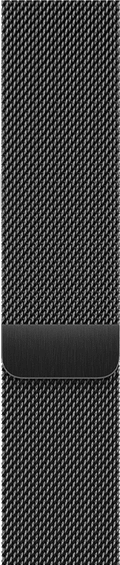 BlueBuilt Milanees Bandje Zwart voor Apple Watch 40/41/42 mm achterkant
