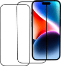 BlueBuilt iPhone 15 Plus Screenprotector Glas Duo Pack Main Image