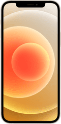 Refurbished iPhone 12 128GB Wit (Licht gebruikt) voorkant