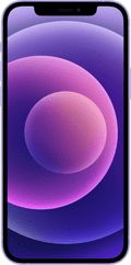 Refurbished iPhone 12 64GB Paars (Licht gebruikt) voorkant