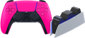 Sony PlayStation 5 DualSense Wireless Controller Nova Pink + BlueBuilt Charging Dock Main Image