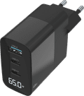 Sitecom 65 W GaN Power Delivery Chargeur Mural avec Écran LED Main Image