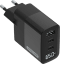 Sitecom 65W GaN Power Delivery Wall Charger with LED Screen right side