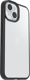 Otterbox React Apple iPhone 15 Back Cover Transparant/Zwart null