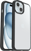 Otterbox React Apple iPhone 15 Back Cover Transparant/Zwart rechterkant