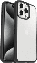 OtterBox React Apple iPhone 15 Pro Max Back Cover Transparent/Black right side