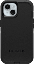Otterbox Defender Apple iPhone 15 Back Cover Zwart achterkant