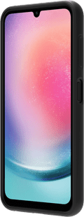 BlueBuilt Samsung Galaxy A24 Back Cover Black left side